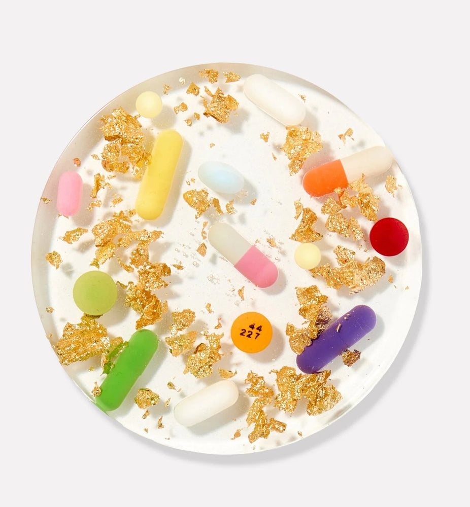 Pills + Gold Coaster