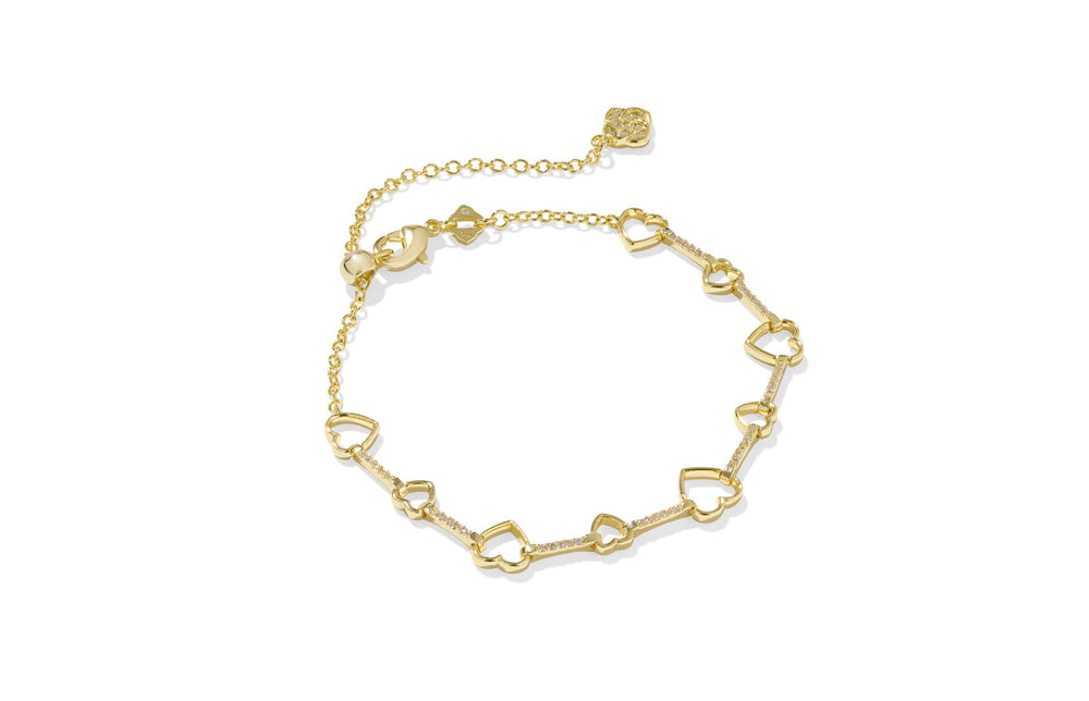 HAISLEY HEART DELICATE CHAIN BRACELET