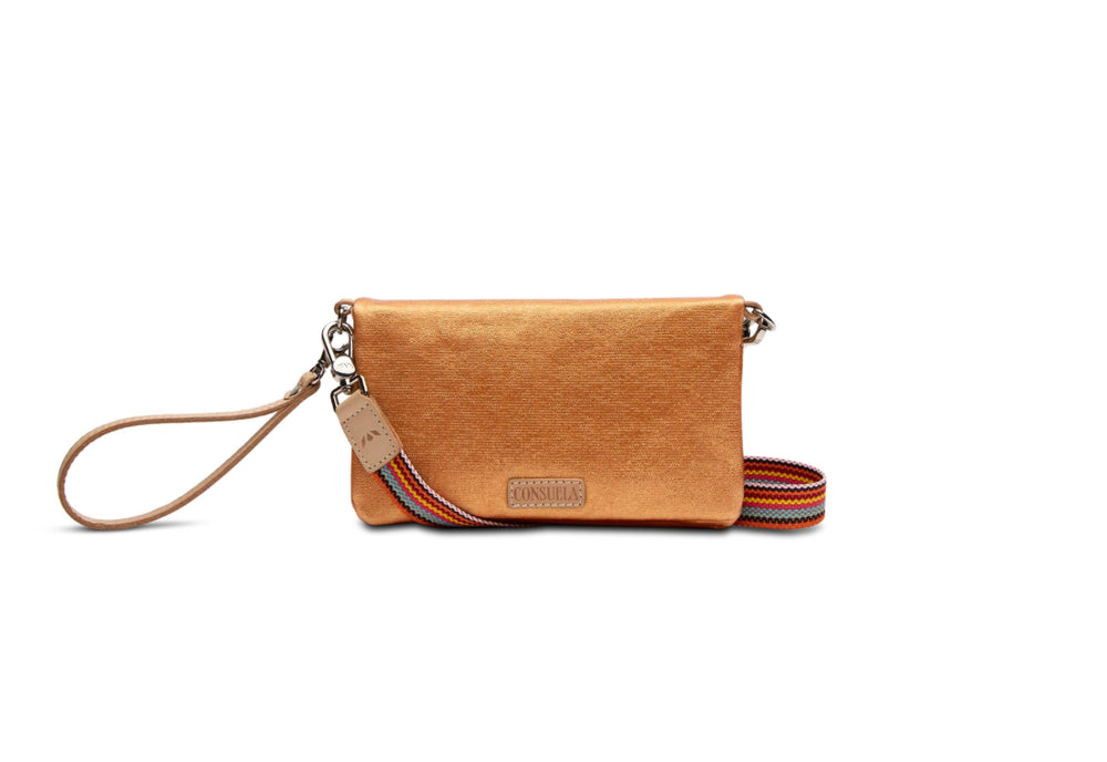 Uptown Crossbody- Bronzed