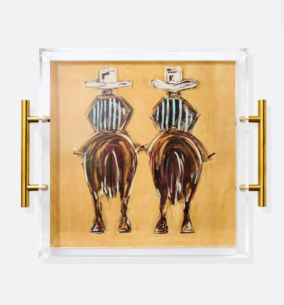 Beer for My Horses Large Tray