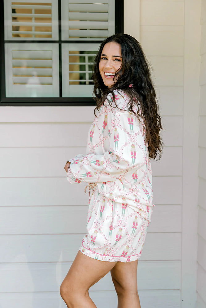 Pink Nutcracker Pajama Set