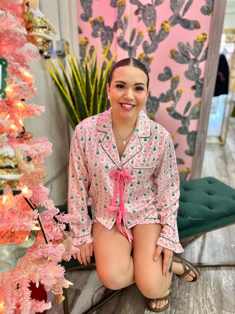 Christmas Tree Pajama Set