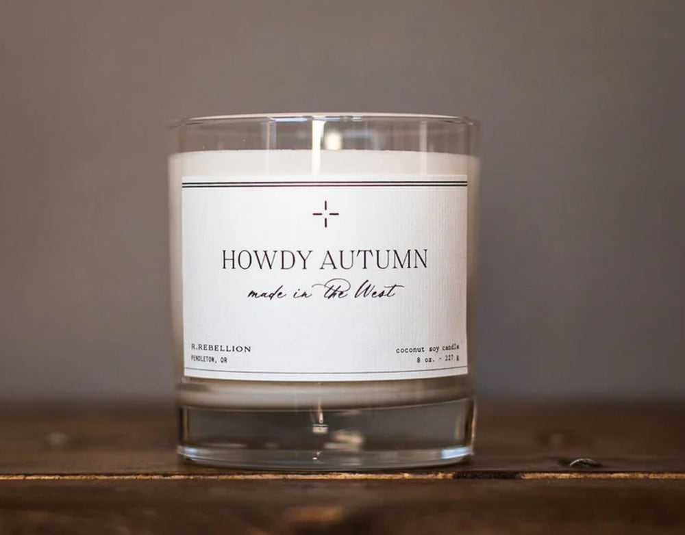 Howdy Autumn Candle 8 oz.