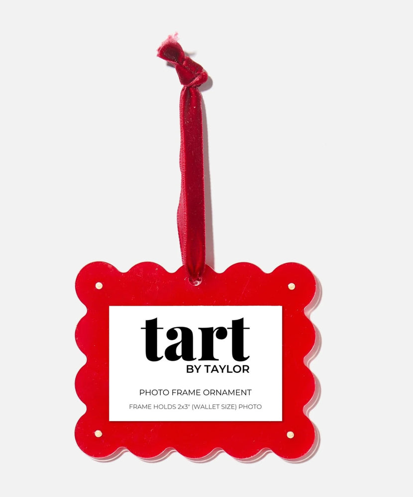 Red Frame Ornament
