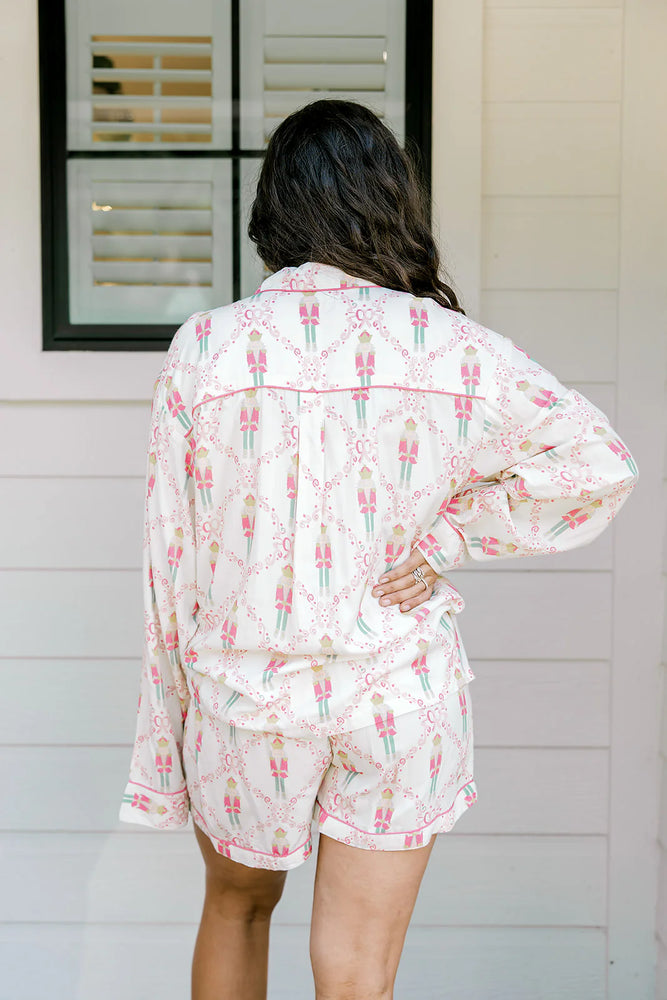 Pink Nutcracker Pajama Set