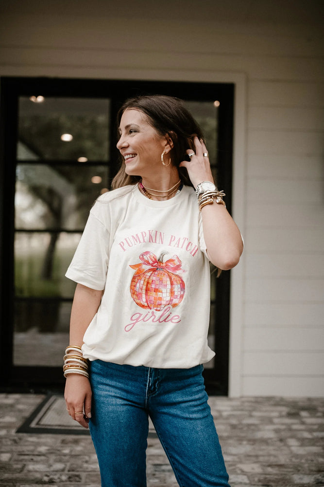 Pumpkin Patch Girlie Tee