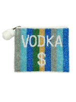 Vodka $ Beaded Pouch