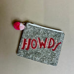 Howdy Beaded Pouch