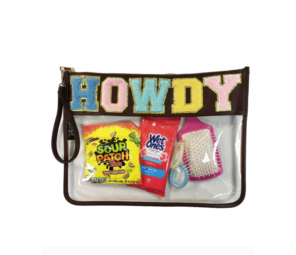 Howdy Brown Candy Bag