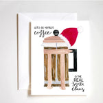 Coffee Christmas Card